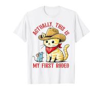 En realidad, este es mi primer meme divertido de gato de rodeo Camiseta