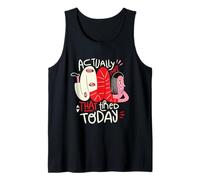 En realidad no está tan cansado hoy - Arte de positividad extraña Camiseta sin Mangas