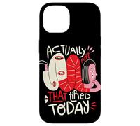 En realidad no está tan cansado hoy - Arte de positividad extraña Carcasa para iPhone 14