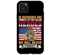 En reverencia y Homenaje a los héroes caídos Nunca lo Haremos Carcasa para iPhone 11 Pro MAX