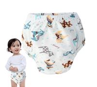 En ropa interior de entrenamiento de orinal - 6 capas pantalones de entrenamiento para niños de algodón, pantalones cortos impermeables transpirables para niños | Informe de entrenamiento para