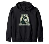 En Schnauzer confiamos en el divertido perro Schnauzer vintage Sudadera con Capucha