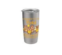 En septiembre usamos Gold Childhood Cancer Concientización Quokka Vaso térmico de acero inoxidable de doble pared