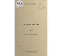 En Soi Le Désert (ebook)