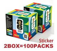 En Stock, Paquete de Pegatinas Panini del Mundial FIFA 2026, Tarjeta de Fútbol Panini, Tarjetas Panini, Colección de Recuerdos de Fútbol, Tarjetas de Fútbol 10 packs