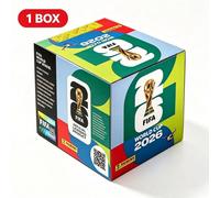 En Stock: Paquete de Pegatinas Panini del Mundial FIFA 2026, Tarjetas de Fútbol Panini, Colección de Recuerdos de Fútbol 10 packs(no album)