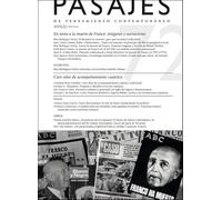 En torno a la muerte de Franco: imágenes y narraciones / Cien años de acompañamiento cuántico: Pasajes, 72