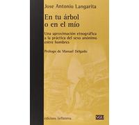 EN TU ÁRBOL O EN EL MÍO: Una aproximación etnográfica a la practica del sexo anónimo entre hombres (SGU)