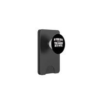 En Tus entrañas Sabes Que está Loco Declaración sarcástica Divertida PopSockets PopWallet para MagSafe