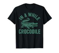 En Un Mientras Cocodrilo Divertido Cocodrilo Amantes Vintage Gator Camiseta