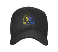 En Un Mundo Donde Puedes Ser Cualquier Cosa, Sé Amable. Concientización sobre El Síndrome De Down. Unisex Snapback Cap Ajustable Gorras Hip Hop Transpirable Gorra Trucker para Tenis Golf Deporte