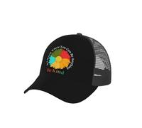 En Un Mundo Donde Puedes Ser Cualquier Cosa, Sé Amable. Unisex Gorra Trucker Cómoda Gorras Hip Hop Ajustable Gorra De Béisbol para Deporte Senderismo Running