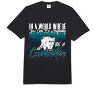 En un Mundo en el Que Puedes ser un Amante de los Caminantes de árboles Coonhound Comfort Colors Adult Heavyweight T-Shirt