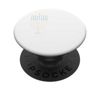 En Un Mundo Lleno De Oscuridad, Sé Una Menorá Ligera PopSockets PopGrip Adhesivo