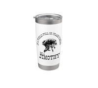 En un mundo lleno de pandas de basura sé un jimothy Vaso térmico de acero inoxidable de doble pared