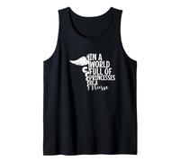 En un Mundo Lleno de Princesas sé Enfermera Camiseta sin Mangas