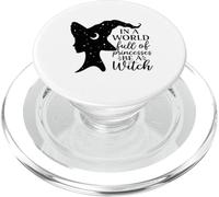 En un Mundo Lleno de Princesas sé una Bruja PopSockets PopGrip para MagSafe