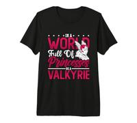 En Un Mundo Lleno De Princesas Sé Una Mitología Nórdica Valquirias Camiseta Premium
