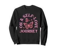 En un Viaje de Amor Propio Mariposa Autoconciencia Sudadera