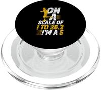 En Una Escala del 1 Al 26.2 Soy Un 5 Corredor Ejecutar 5K PopSockets PopGrip para MagSafe