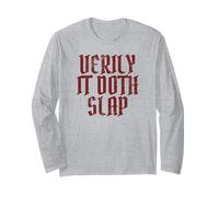 En Verdad, abofetea Divertido Castlecore Manga Larga