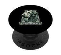En Wirehaired Poinding Griffon confiamos en Funny Vintage Dog PopSockets PopGrip Adhesivo