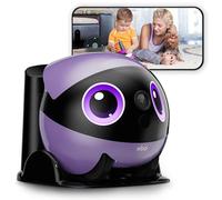 Enabot EBO Air 2 Plus FamilyBot, Robot Móvil IA, Cámara Vigilancia 3K para el Hogar & Mascotas, Audio Bidireccional, Batería, Imagen Facial Personalizada (Púrpura Nebula)