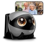 Enabot EBO Air 2 Plus FamilyBot, Robot Móvil IA, Cámara Vigilancia 3K para el Hogar & Mascotas, Audio Bidireccional, Batería, Imagen Facial Personalizada (Gris Orbita)