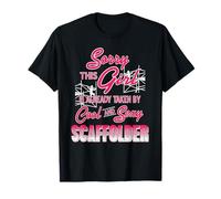 Enamorada De Un Trabajador Andamio Divertido Camiseta