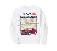 Enamorado de Coches Antiguos (gráfico de Coches clásicos) Sudadera