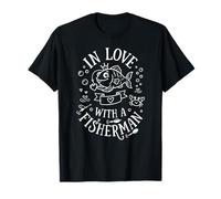 Enamorado de un Pescador - Pesca Amante de los Peces Pesca Pesca Camiseta