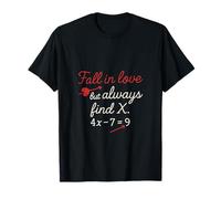 Enamórate Pero Siempre Encuentra el Humor de Ingeniero X Stem Camiseta