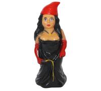 Enano de Jardín Domina Mujer Gnoma 30CM Plástico - Humorvolle Figura Zwergin