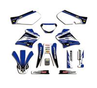 ENARUI Kit Pegatinas Adhesivos para Yamaha TTR 250 TTR250 2006-2009 | Número Personalizado Gratuito
