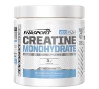 Enasport Creatina Monohidratada Micronizada en Polvo 300g (200 Mesh) - 100 Porciones, 100% Pura, Sin Sabor, Sin Gluten y Sin Aditivos