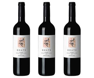 ENATE Crianza Tempranillo - Cabernet Sauvignon - Añada 2016 - D.O. Somontano - Vino Tinto - Notas Ahumadas y Especiadas - Fondo a Frutas Rojas Maduras - Pack de 3 Botellas - 75cl
