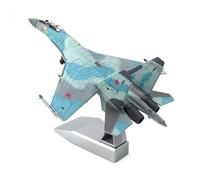 Enatuhter 1/100 SU 35 Super Side Position SU-35 Fighter Alloy Military Model Fighter Jet Model Avión de ataque Avión Militar Modelos para Adultos