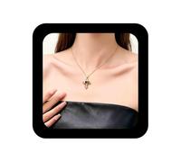 Enautoabs Collar con colgante de cruz de cristal colorido bohemio con colgante de cruz, collar minimalista chapado en oro, collares religiosos para mujer