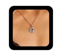 Enautoabs Collar de pavo real de cristal de plata con colgante de pavo real, collar de diamantes de imitación huecos, collar de pájaro de animales, joyería para mujer, Zinc
