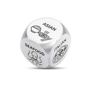 Enbloceclat Dados de decisión de alimentos para mujeres y hombres, regalo de noche de citas para novios, novias, para marido, esposa, día de San Valentín, Navidad, regalo de cumpleaños para él, ella