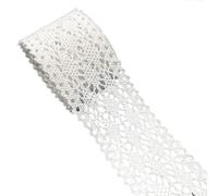 Encaje Cinta de encaje algodón blanco 10mm-50mm, 2 yardas, for ropa, tejido for costura, adorno, cinta ganchillo, accesorios hechos a mano(13)