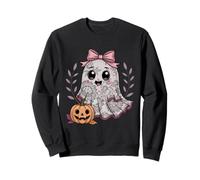 Encaje Fantasma Mujer niña Halloween Coqueta Arco Calabaza Vintage Sudadera