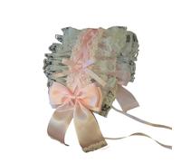 Encaje Tocado Para Mujeres Cosplay Chicas Dulces Accesorios para el Cabello Elegante Pieza Japonesa para Ropa Diaria