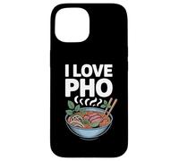 Encanta a los entusiastas de la sopa de fideos Pho Carcasa para iPhone 15