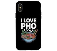 Encanta a los entusiastas de la sopa de fideos Pho Carcasa para iPhone X/XS