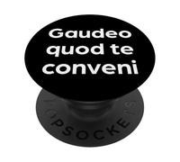 Encantado de conocerte Funny Latin Word Idioma PopSockets PopGrip Adhesivo
