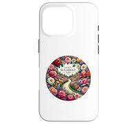 Encantador Camino de jardín Floral con Rosas, peonías, Margaritas Carcasa para iPhone 16 Pro