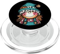 Encantador espantapájaros de otoño con Sombrero de PopSockets PopGrip para MagSafe