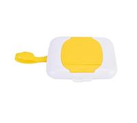 Encantador estuche de toallitas para bebés diseñado por Panda, dispensador de toallitas húmedas para cochecitos, portátil con cuerdas y cajas de pañuelos cubiertos con tapa
