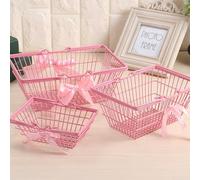 Encantadora cesta de almacenamiento para niños para organizar accesorios de escritorio y más (mediana)